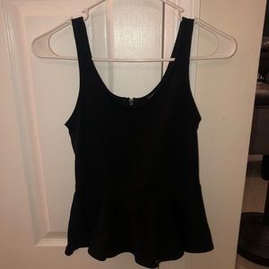 Express peplum tank